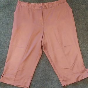 Southern Lady brown dressy capris